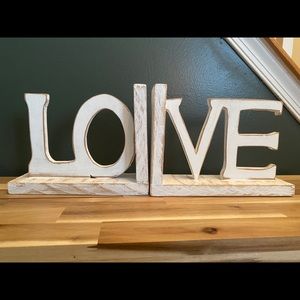 Handcrafted Bookends